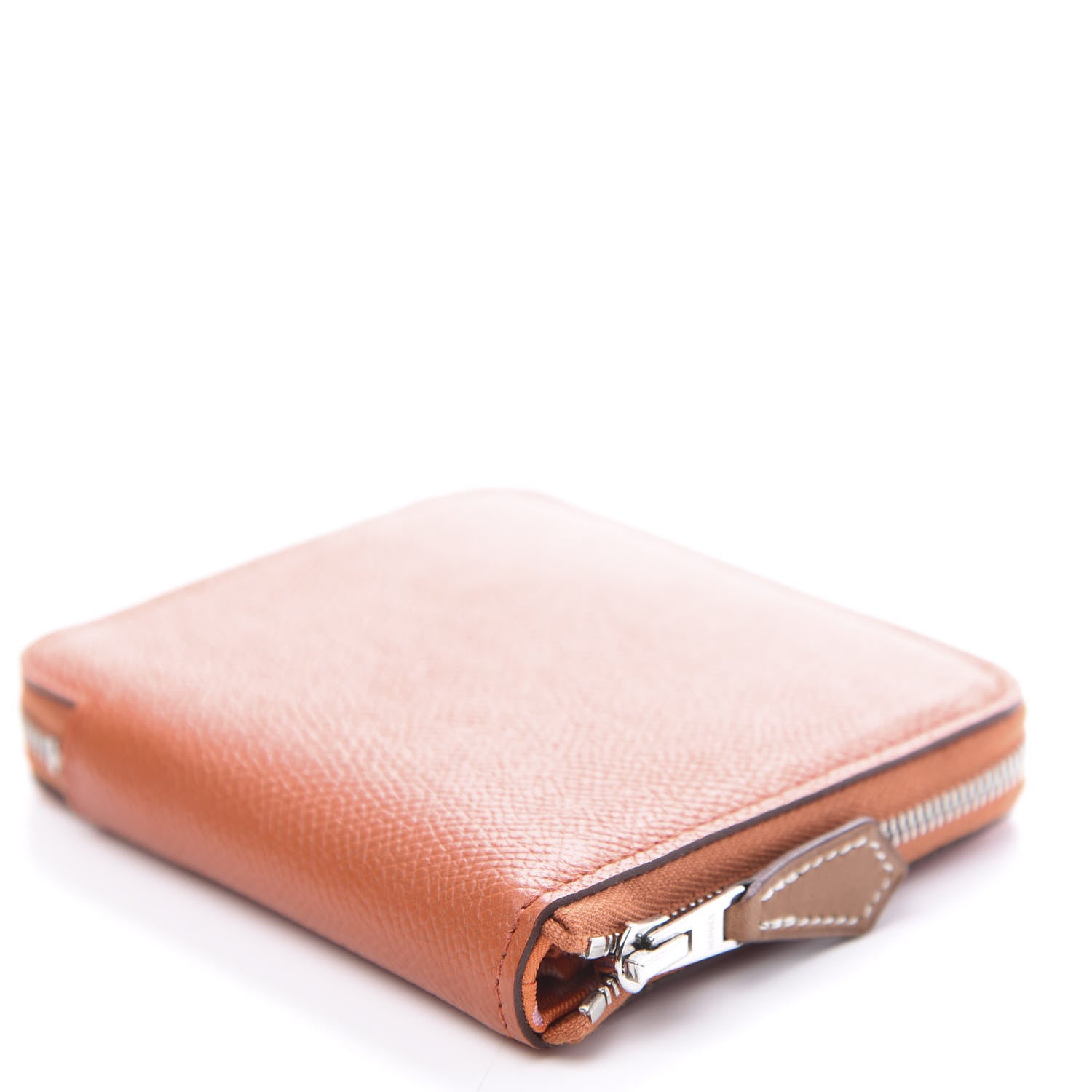 Hermes Epsom Silk'in Compact Wallet Terre Battue 5 of 8