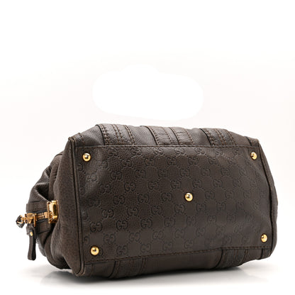Gucci Guccissima Aviatrix Medium Boston Chocolate 4 of 16