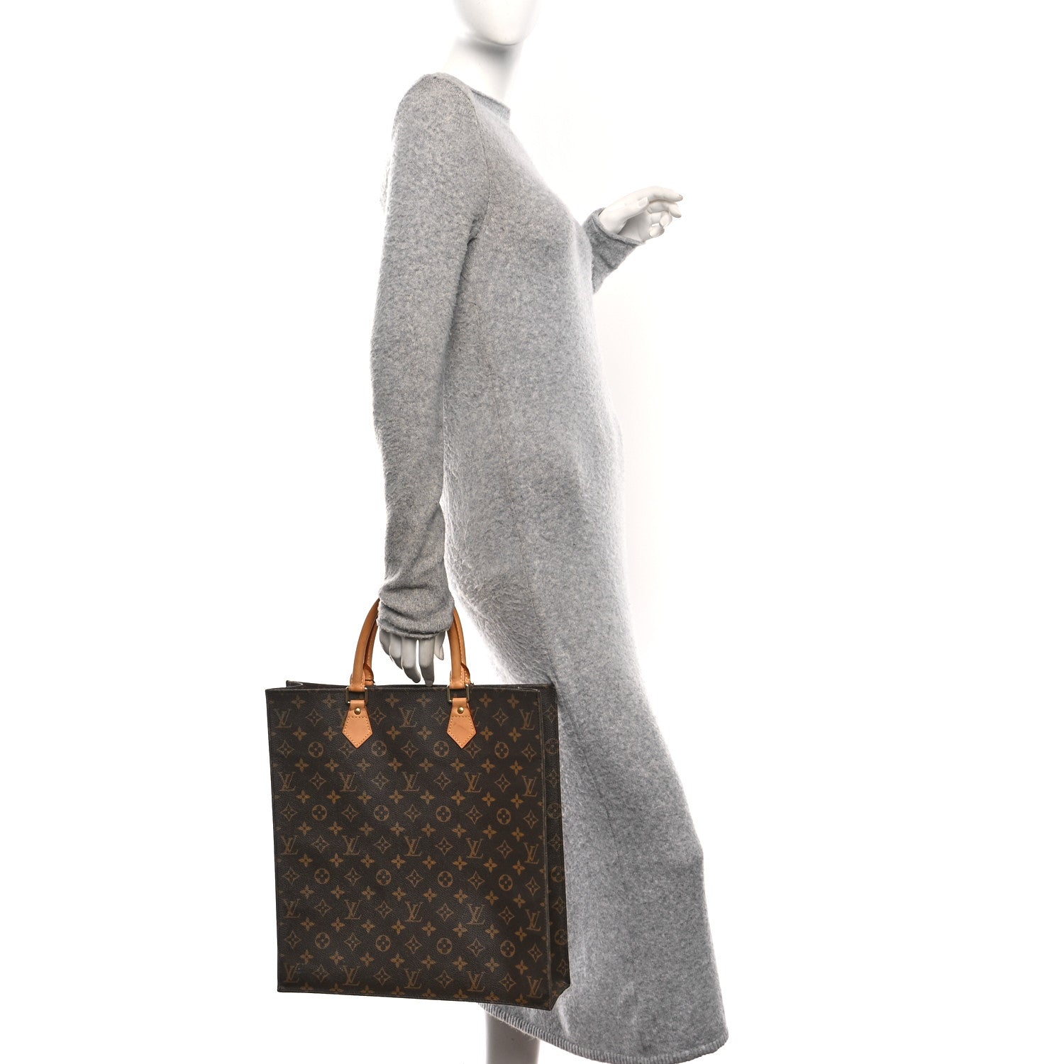 Louis Vuitton Monogram Sac Plat 2 of 11