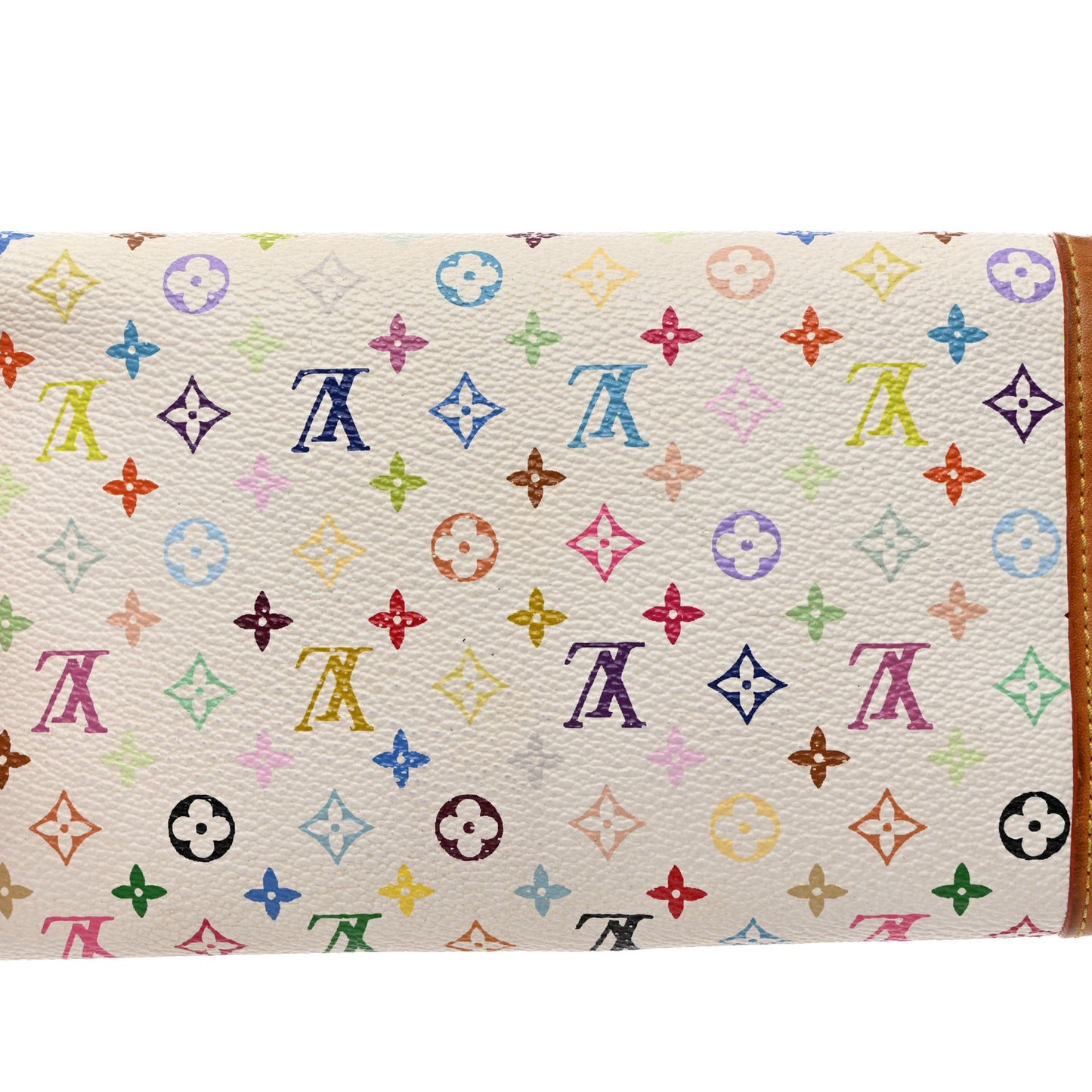 Monogram Multicolor Porte Tresor International Wallet White