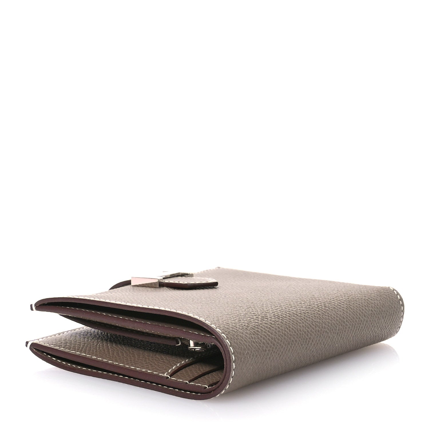 Hermes Epsom Bearn Compact Wallet Etoupe 4 of 8