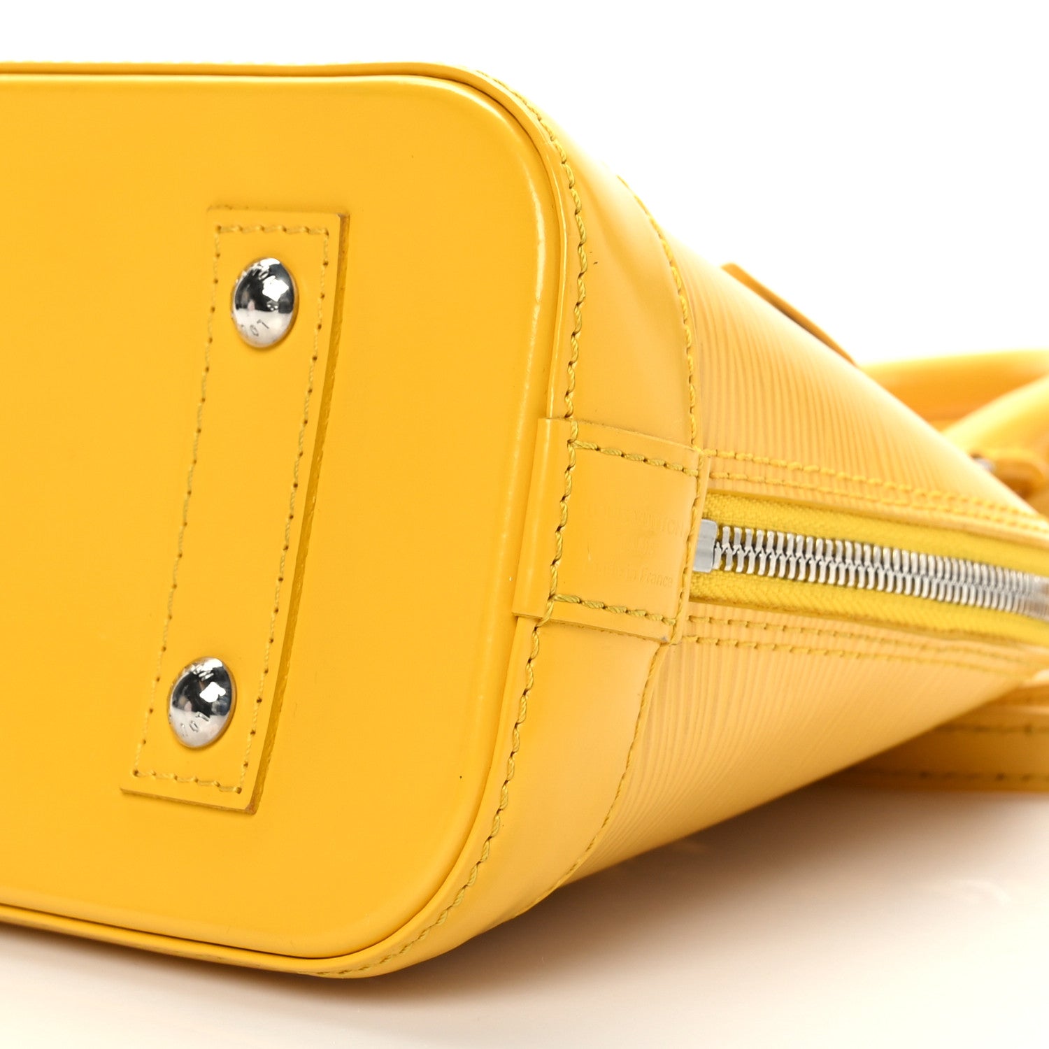 Louis Vuitton Epi Alma BB Citron 8 of 8