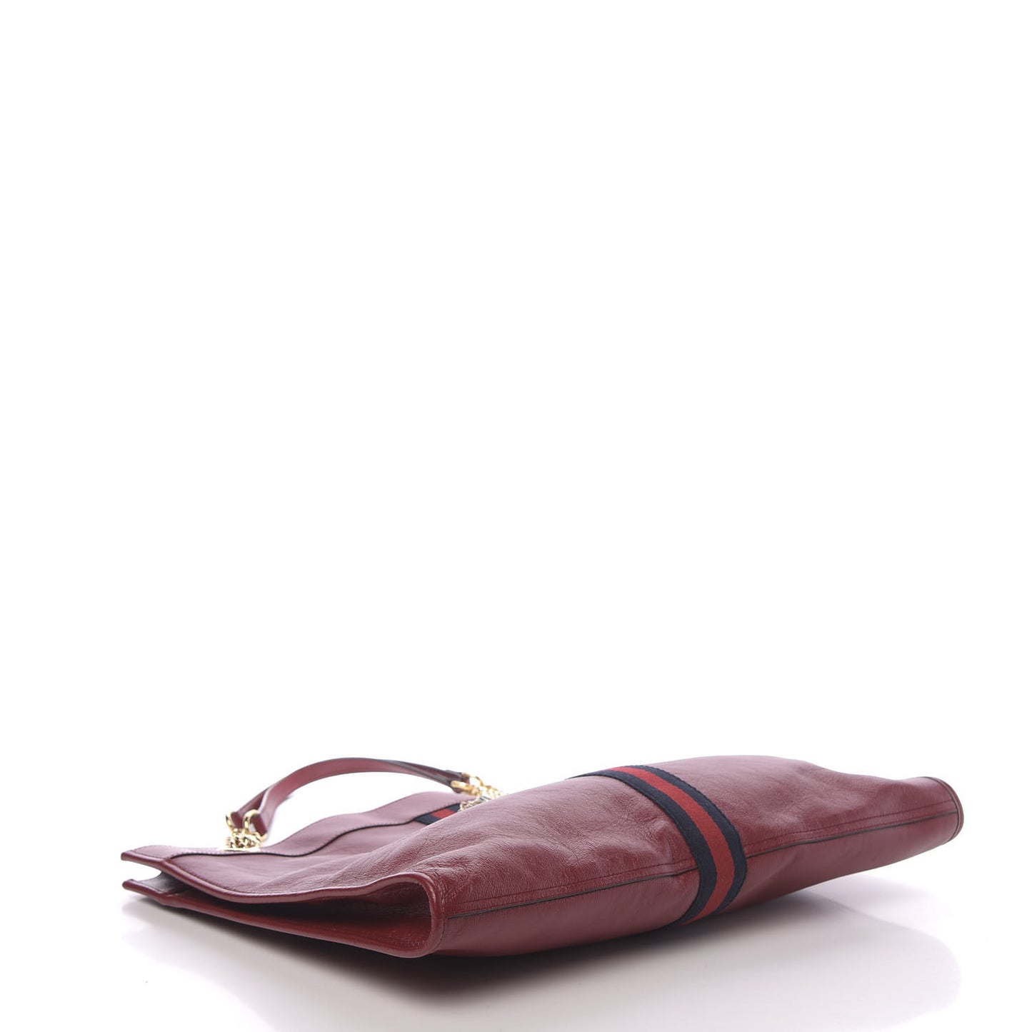 Calfskin Large Rajah Chain Tote Romantic Cherry