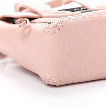 3.1 Phillip Lim 3.1 Textured Calfskin Mini Pashli Satchel Petal 8 of 11