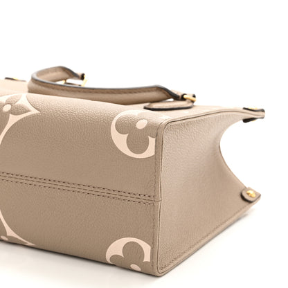 Louis Vuitton Empreinte Monogram Giant Onthego PM Tourterelle Creme 8 of 11