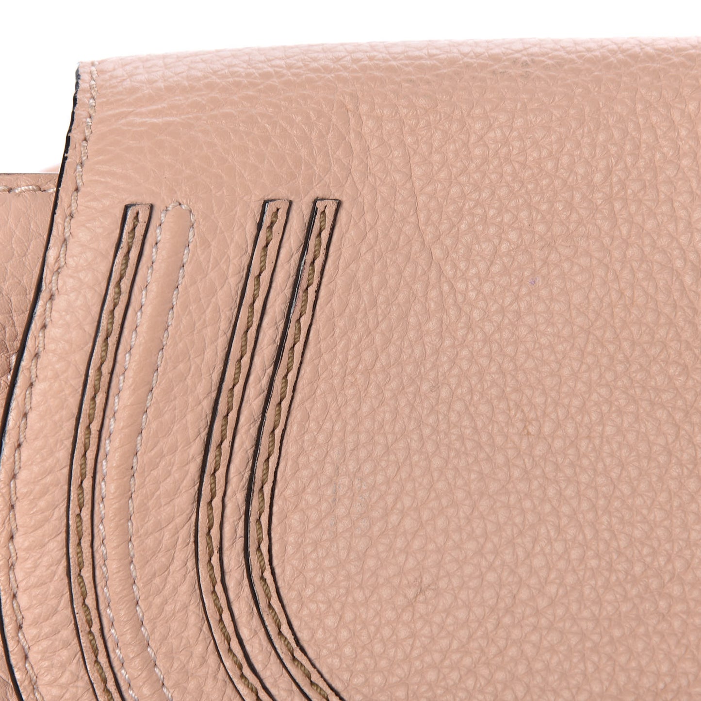 Calfskin Mini Marcie Round Crossbody Bag Blush Nude