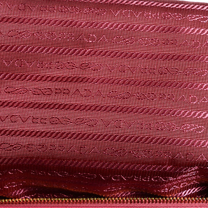 Prada Saffiano Lux Large Tote Peonia 8 of 9