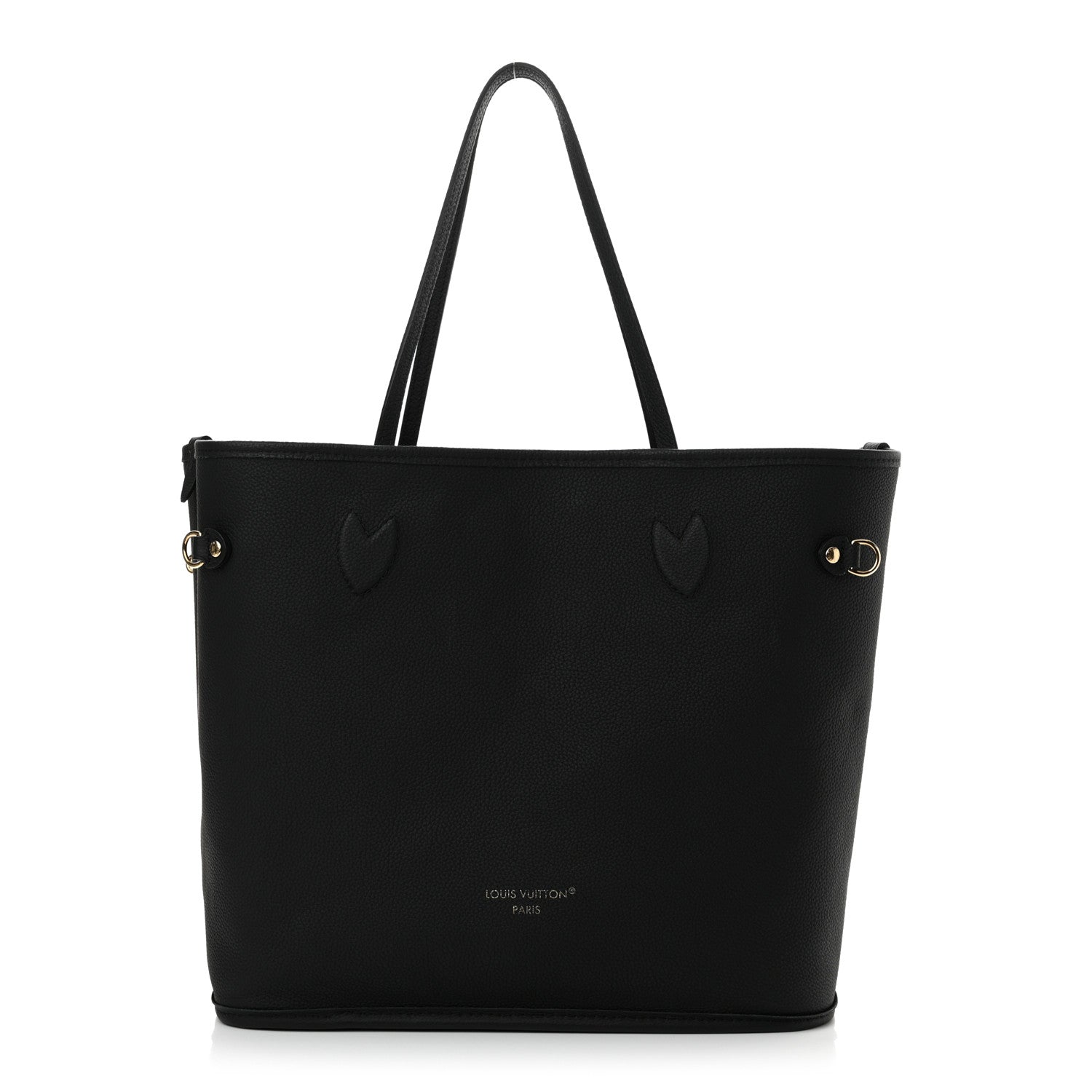 Louis Vuitton Monogram Calfskin Neo Neverfull Inside Out MM Black 3 of 18