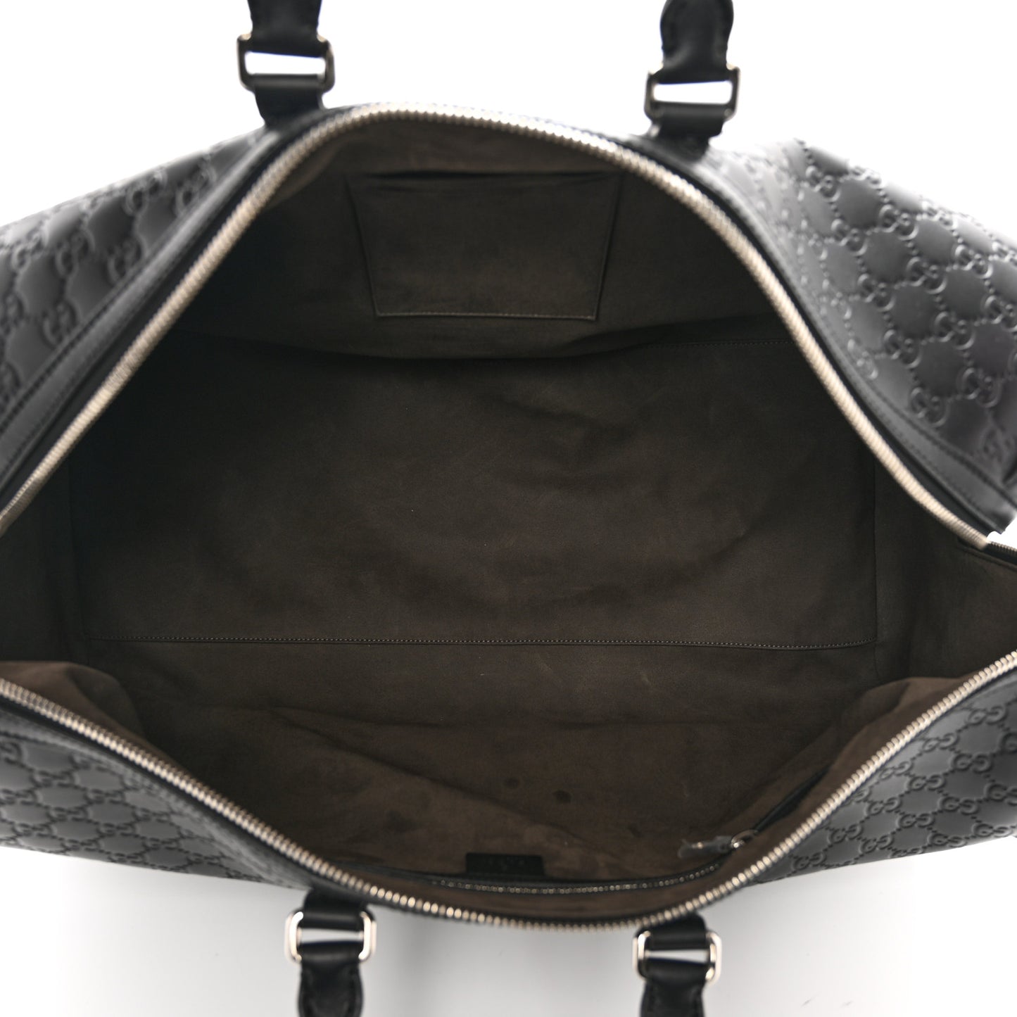 Guccissima Signature Large Duffle Black