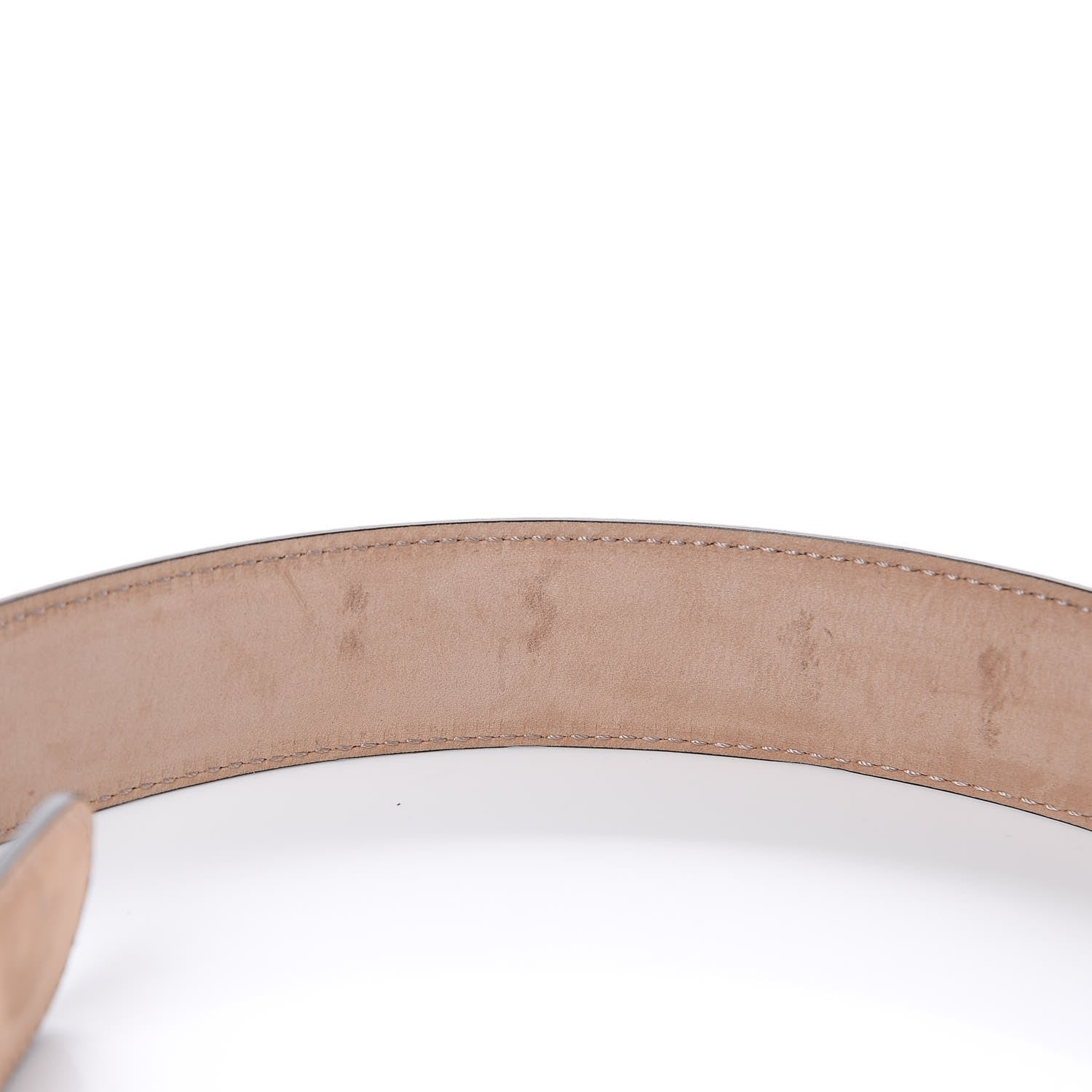 Gucci Calfskin Bamboo Buckle Belt 95 38 Black 7 of 8