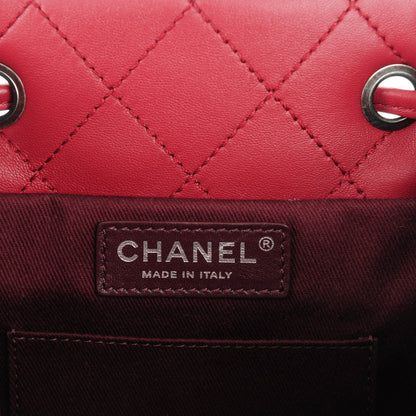 Chanel Lambskin Quilted Daily Supple Backpack Dark Red 6 of 10