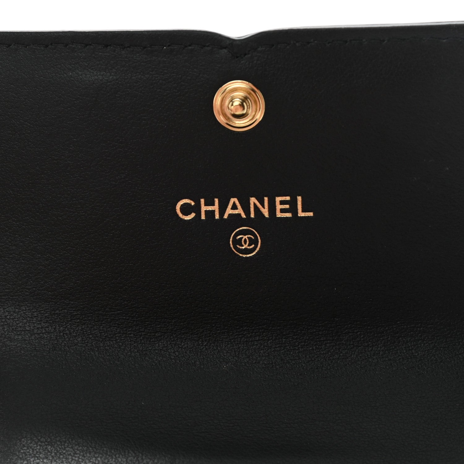 Chanel Caviar Quilted Medium Filigree Flap Wallet Black 6 of 10