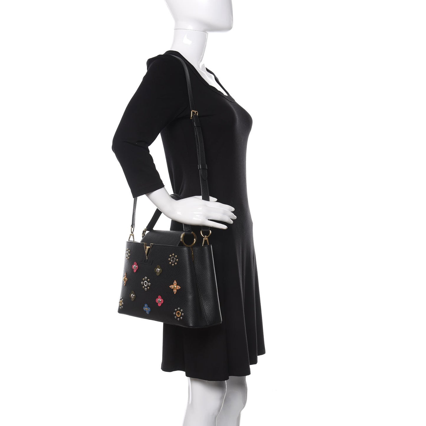 Taurillon Mechanical Flowers Capucines PM Black