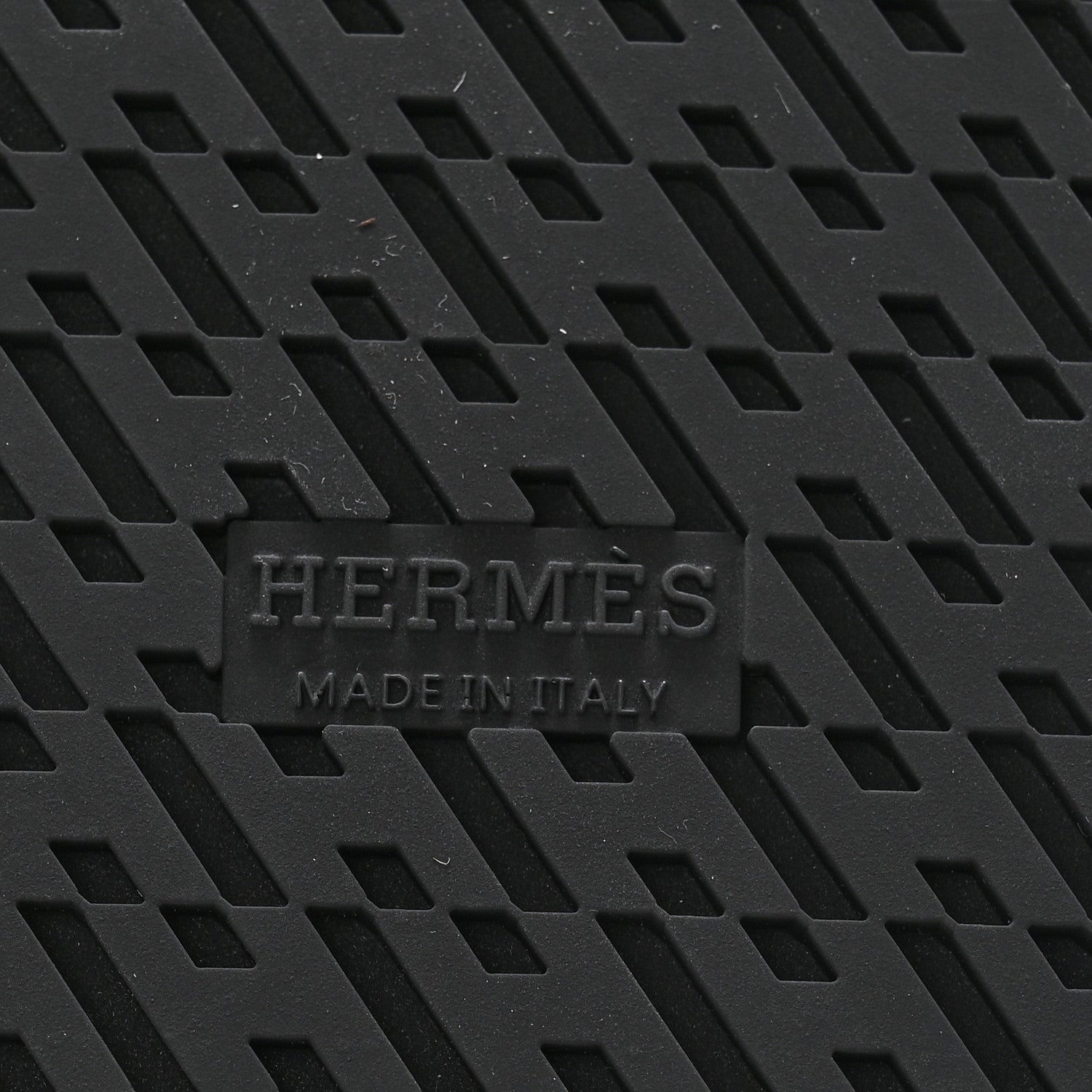 Hermes Calfskin Womens Chypre Sandals 39 Black 7 of 9