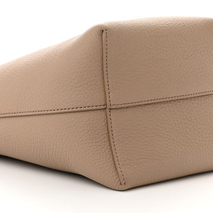 The Row Grained Calfskin Small N/S Park Tote Dark Taupe 8 of 10