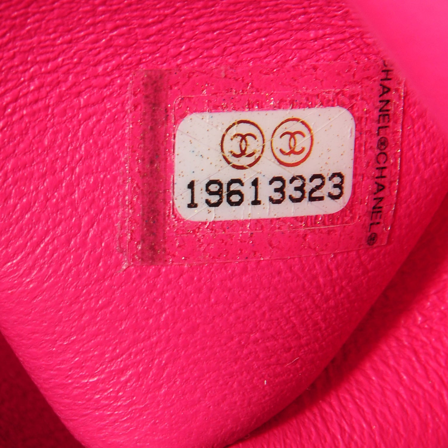 Chanel Lambskin Quilted Jumbo Double Flap Dark Pink 9 of 9