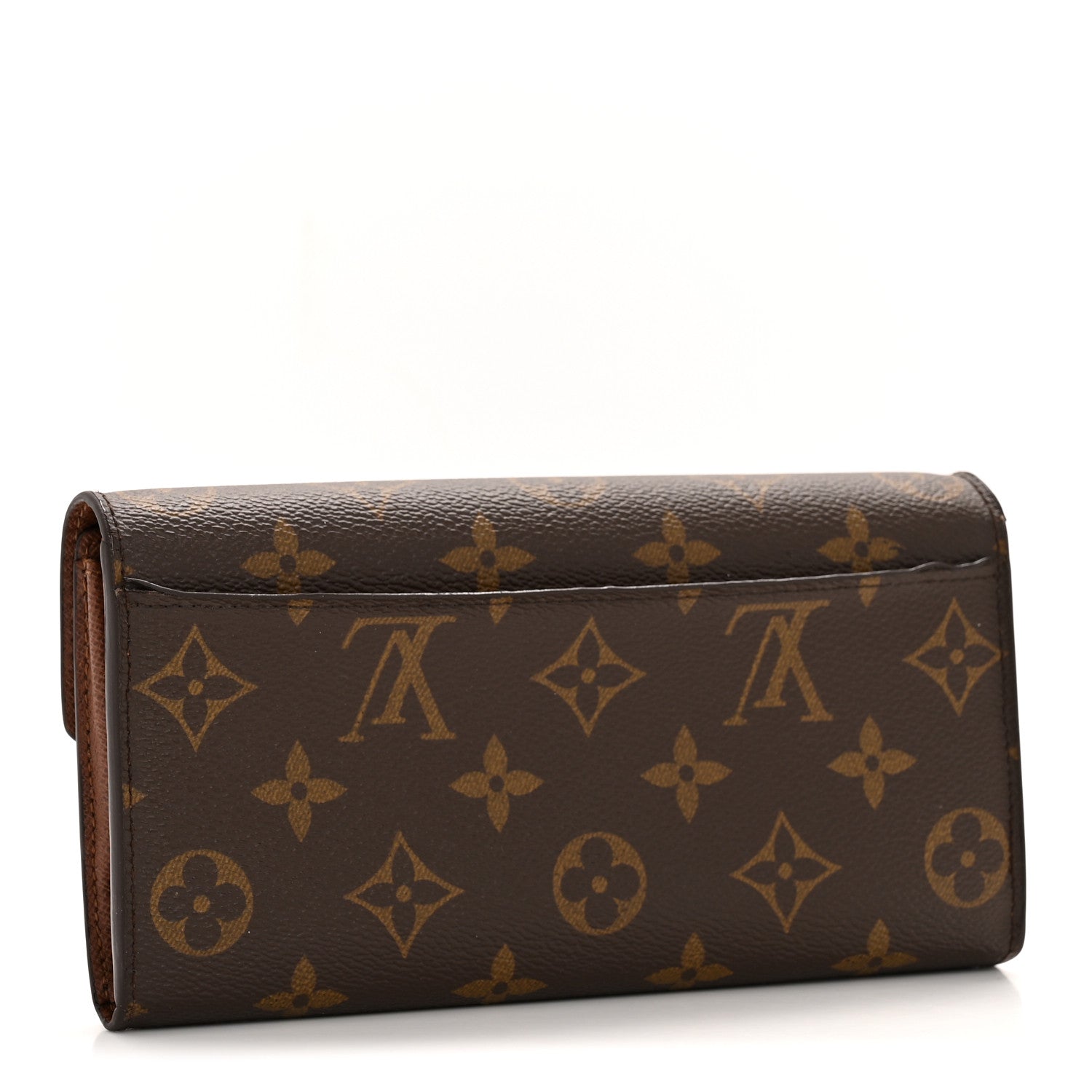 Louis Vuitton Monogram Sarah Wallet NM Coquelicot 3 of 10