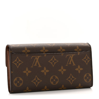 Louis Vuitton Monogram Sarah Wallet NM Coquelicot 3 of 10