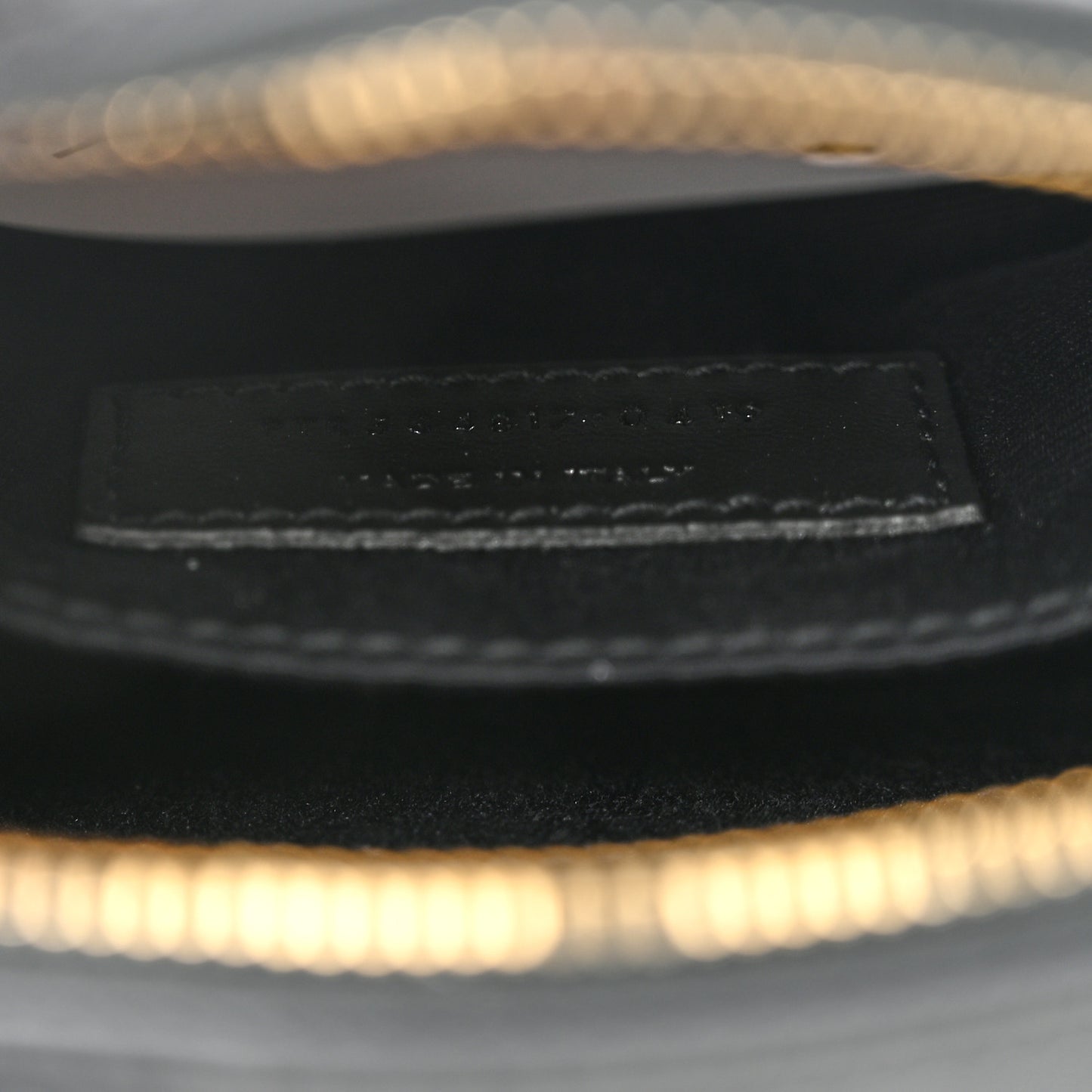 Calfskin Matelasse Monogram Lou Belt Bag Dark Smog