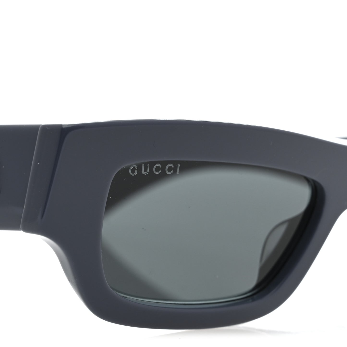 Acetate Rectangular Frame Sunglasses GG1839S Blue