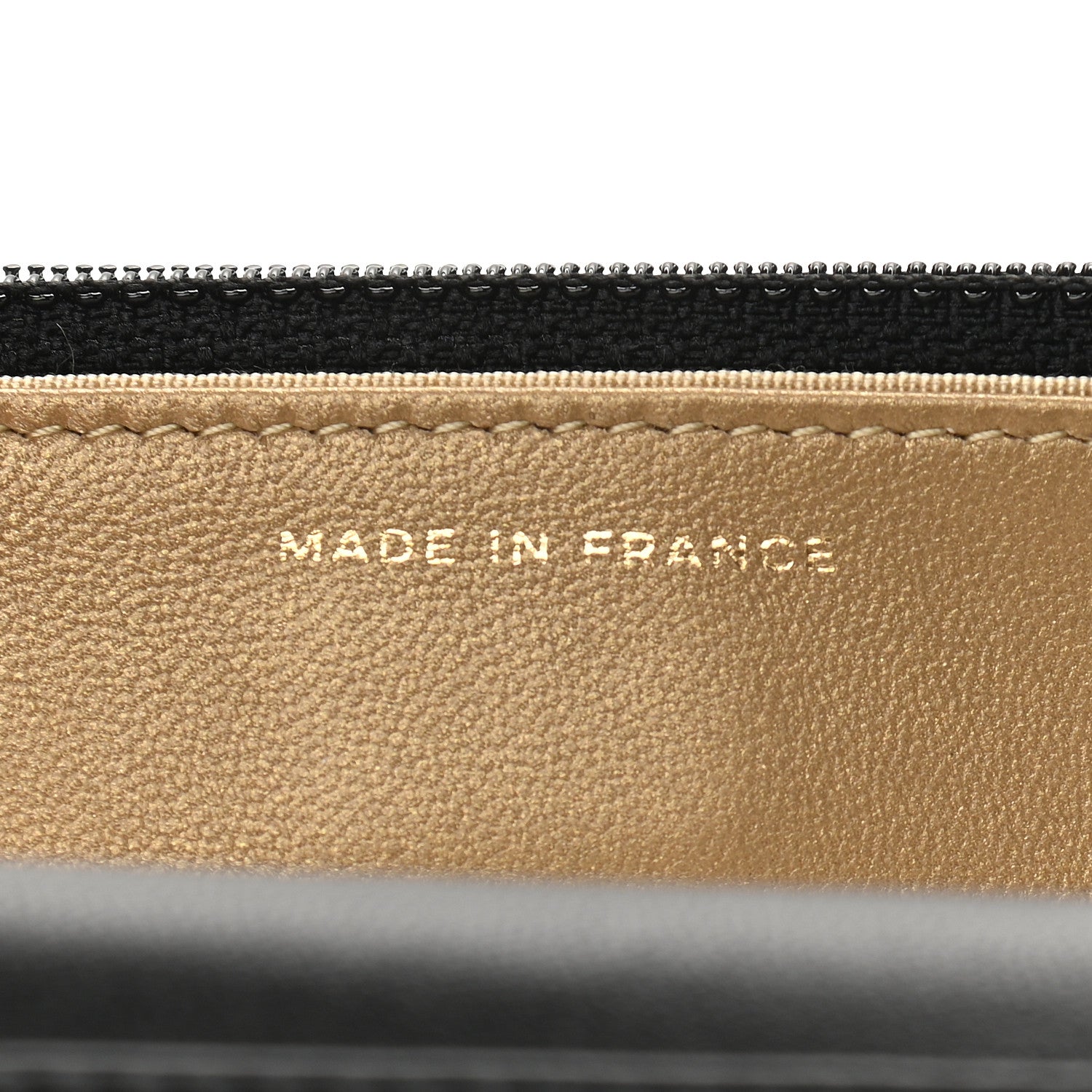 Chanel Lambskin Quilted CC Pearl Crush Wallet on Chain WOC Black 7 of 10