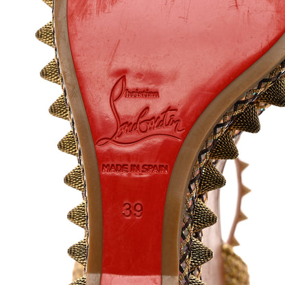 Christian Louboutin Calfskin Cordorella 110 Wedge Sandals 39 Version Cuoio 7 of 12