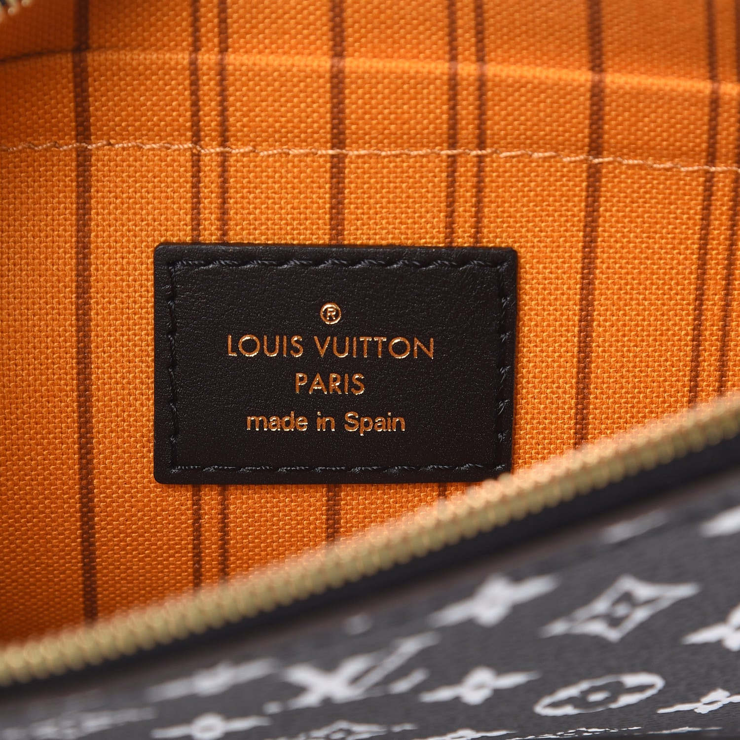 Louis Vuitton Monogram Giant Jungle Neverfull MM GM Pochette Black 6 of 7