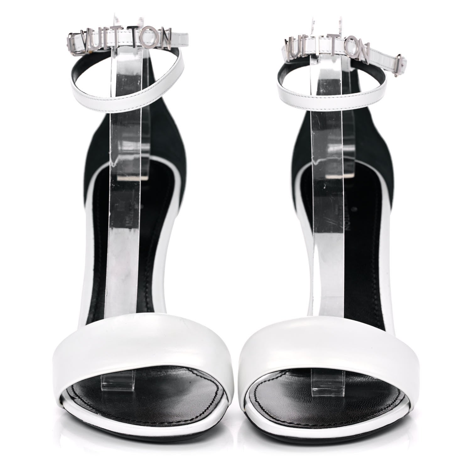 Louis Vuitton Calfskin Call Back Sandals 40 White 2 of 11