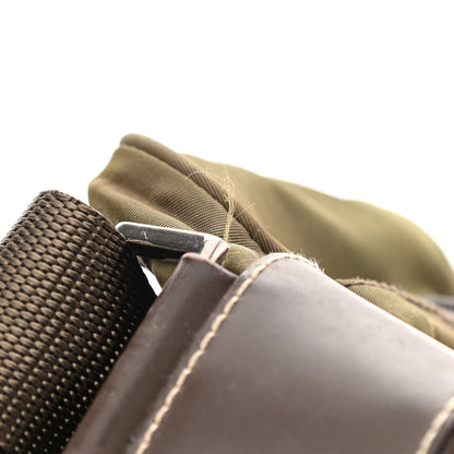 Prada Nylon Tessuto Vela Sport Messenger Bag Bruciato 13 of 14
