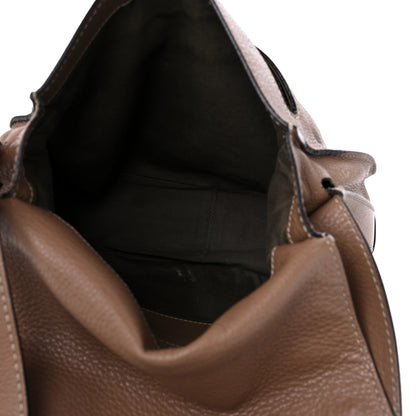 Chloe Calfskin Medium Marcie Round Crossbody Bag Nut 4 of 15