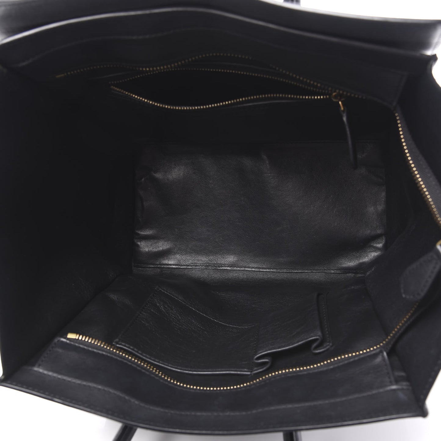 Smooth Calfskin Mini Luggage Black