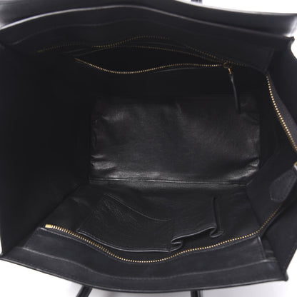 Celine Smooth Calfskin Mini Luggage Black 4 of 12
