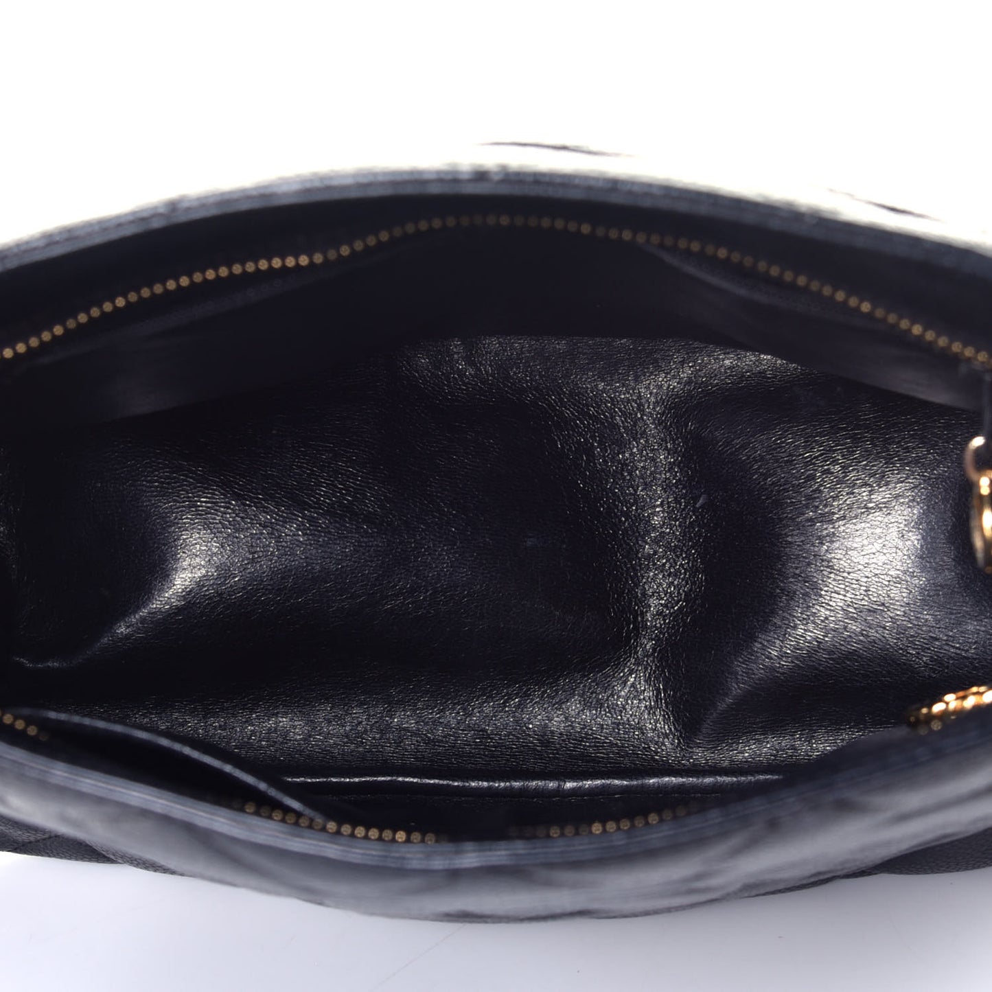 Caviar Quilted Medallion Tote Black