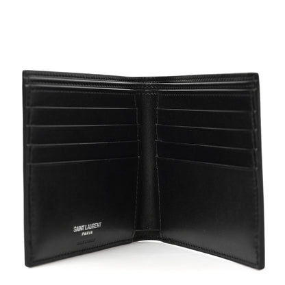 Saint Laurent Smooth Calfskin Monogram East West Wallet Black 5 of 6