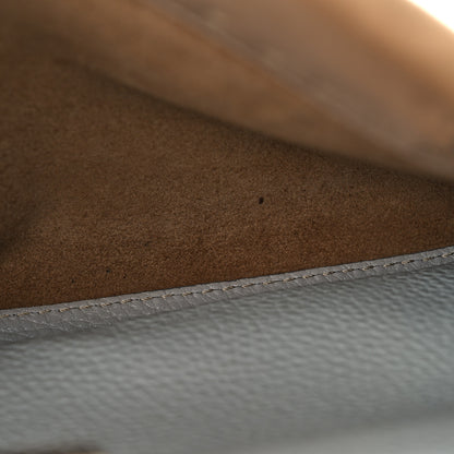Fendi Vitello Saddle Cuoio Romano Selleria Medium Peekaboo Iconic Satchel Fango Acqua 11 of 16