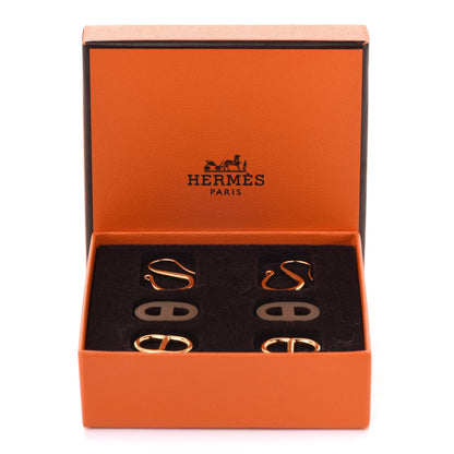 Hermes Swift O'Maillon Earrings Etoupe 7 of 7