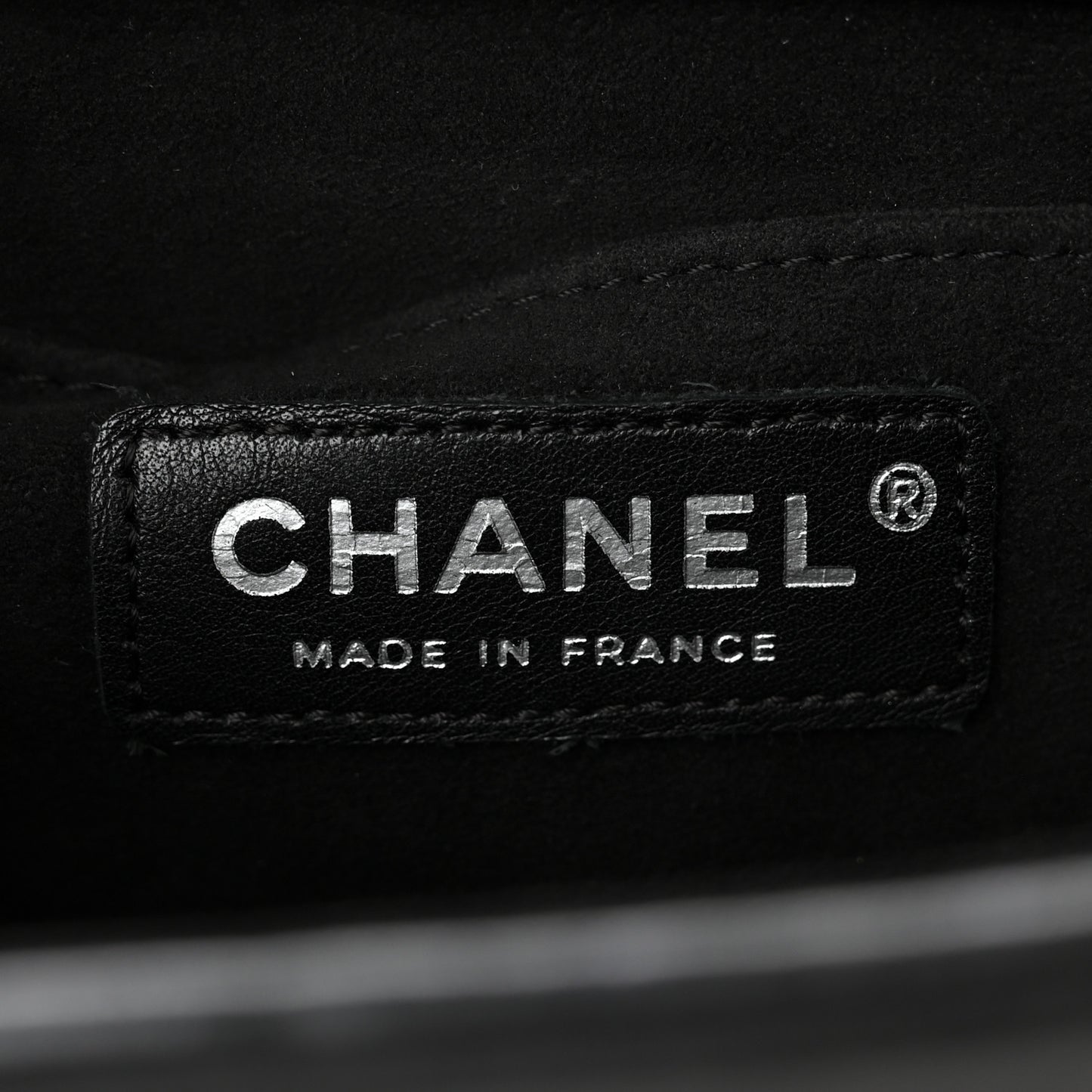 Lambskin Mademoiselle Flap Black