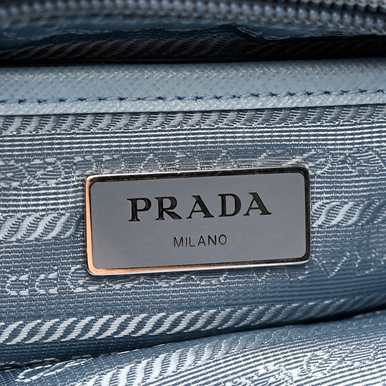 Prada Tessuto Nylon Vela Small Backpack Celeste 6 of 15