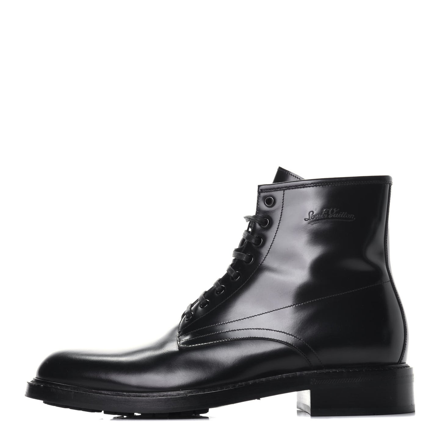 Calfskin Voltaire Ankle Boots 9 Black