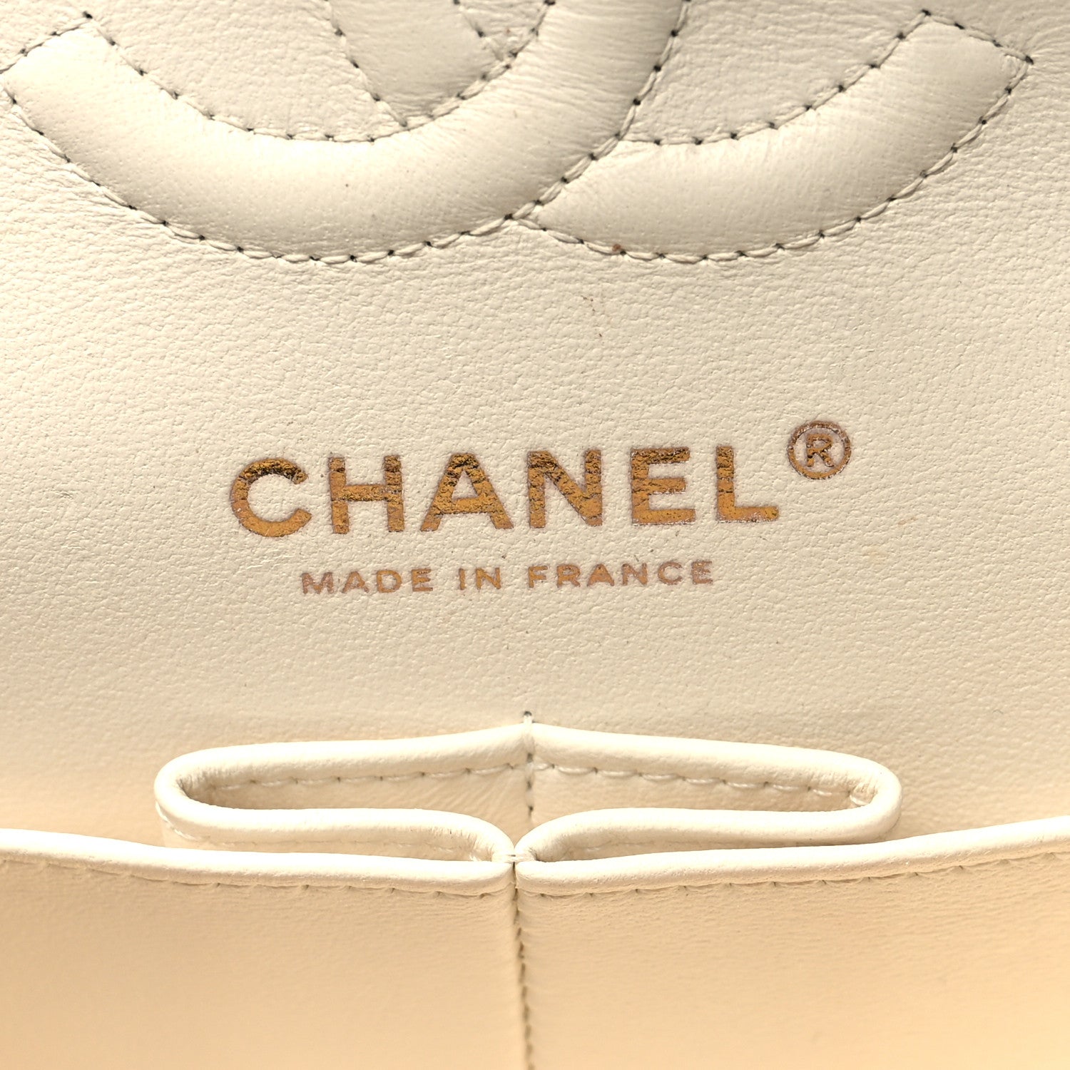 Chanel Caviar Quilted Small Double Flap White 6 of 10
