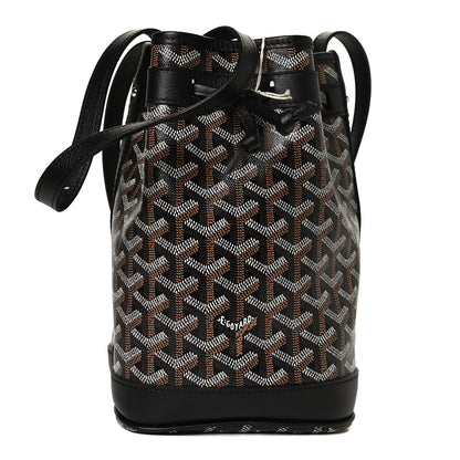 Goyard Goyardine Petit Flot Bucket Bag PM Black 1 of 9