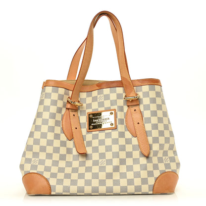 Louis Vuitton Damier Azur Hampstead MM 1 of 6