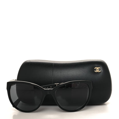 Chanel Acetate Lambskin CC Chain Sunglasses 5215-Q Brown 7 of 7