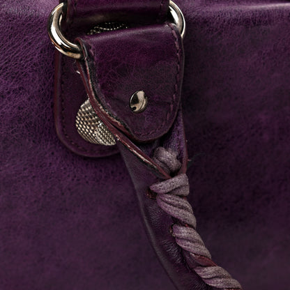 Balenciaga Agneau Giant 21 Silver Hardware Work Raisin 15 of 18