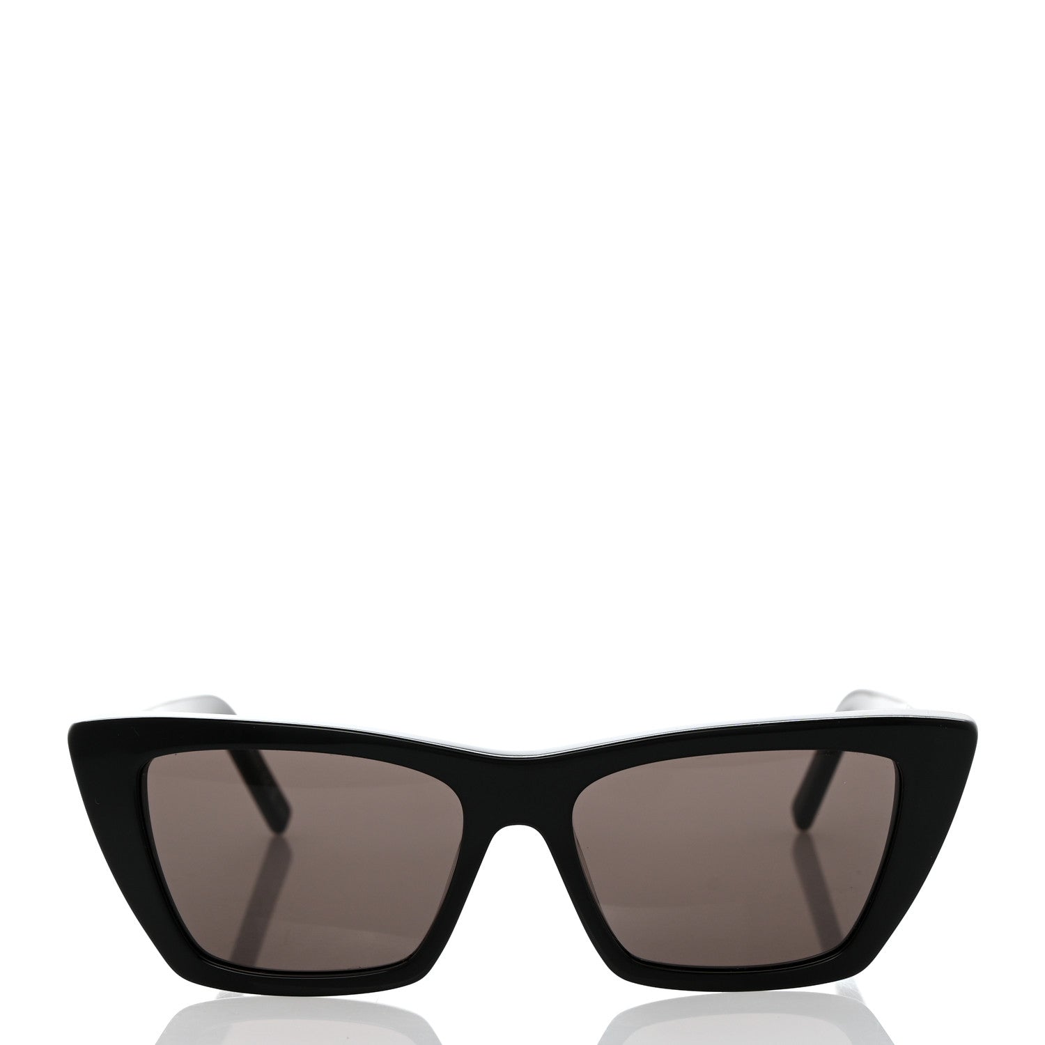 Saint Laurent Acetate Mica Cat Eye Sunglasses SL 276 Black 2 of 8