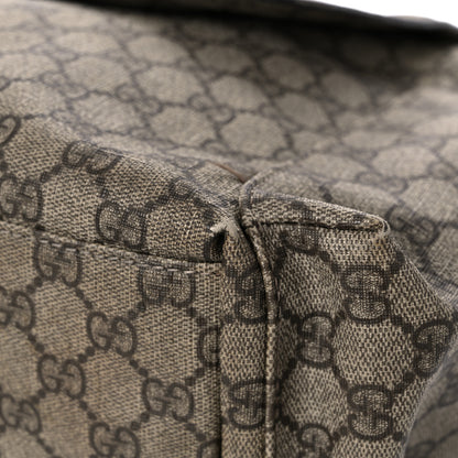 Gucci GG Plus Monogram Messenger Diaper Bag Dark Brown 11 of 32