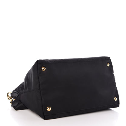 Prada Saffiano Tessuto Nylon Tote Black 4 of 7