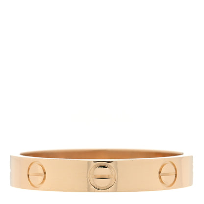 Cartier 18K Yellow Gold 3.5mm LOVE Wedding Band Ring 57 8 3 of 5