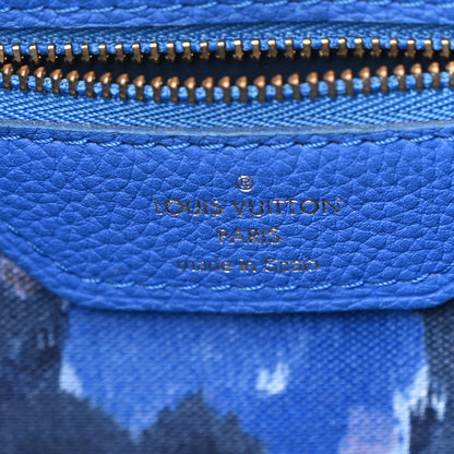 Louis Vuitton Monogram Articles de Voyage Ikat Neverfull MM Grand Blue 6 of 9