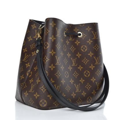 Louis Vuitton Monogram Neonoe MM Black 3 of 7
